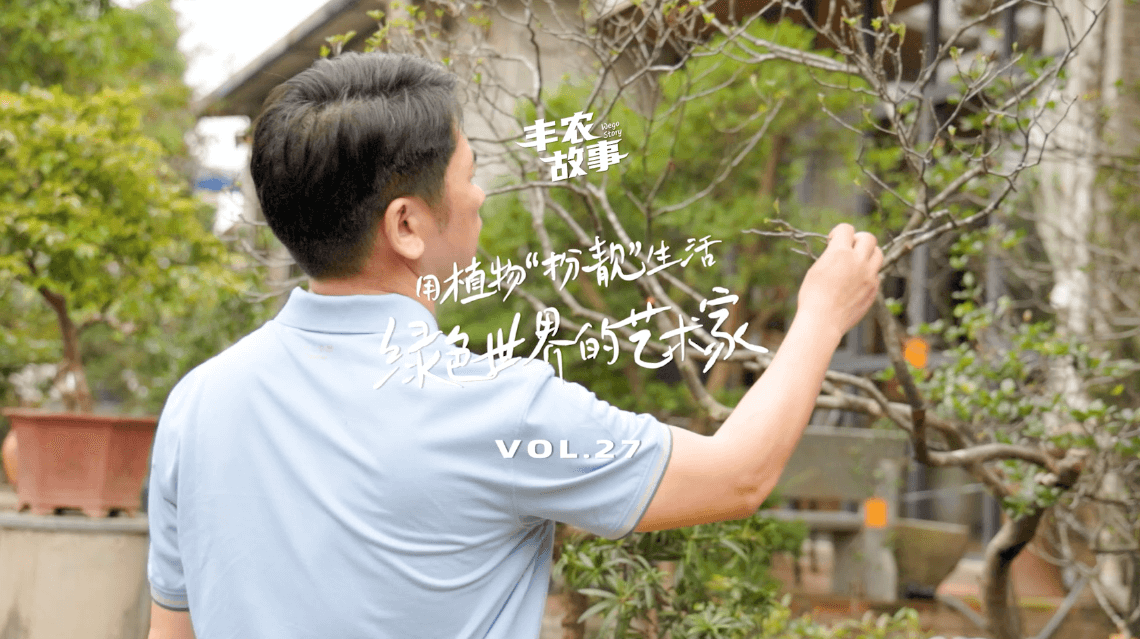 17年，他用一草一木去点亮了一个个家。